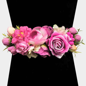 Flower Bouquet Stretch Belt